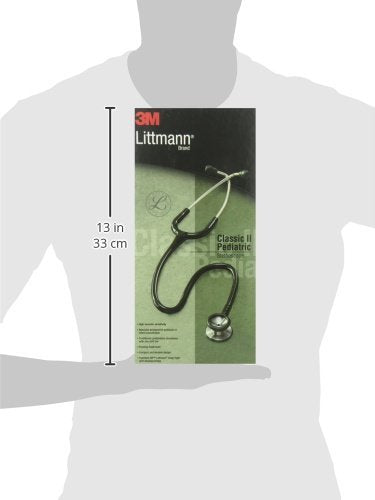 3M™ Littmann® Classic II Pediatric Stethoscope, Caribbean Blue Tube, 28 in, 2119