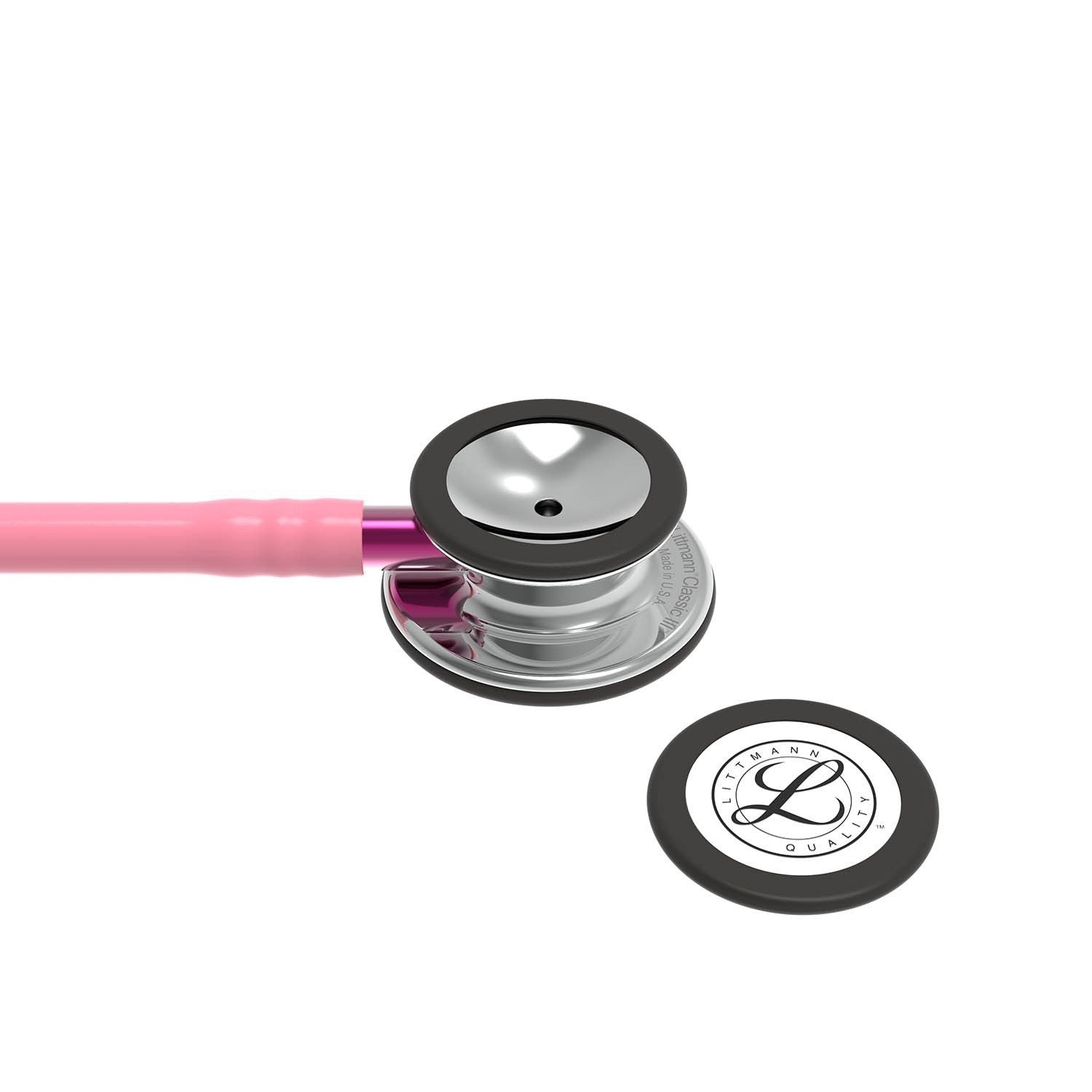 3M™ Littmann® Classic III™ Monitoring Stethoscope, Pearl Pink Tube, 27 in, 5633