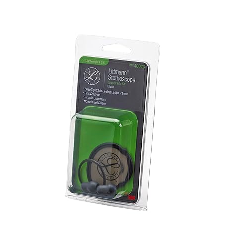 3M™ Littmann® Stethoscope Spare Parts Kit, Lightweight II S.E., Black, 40020