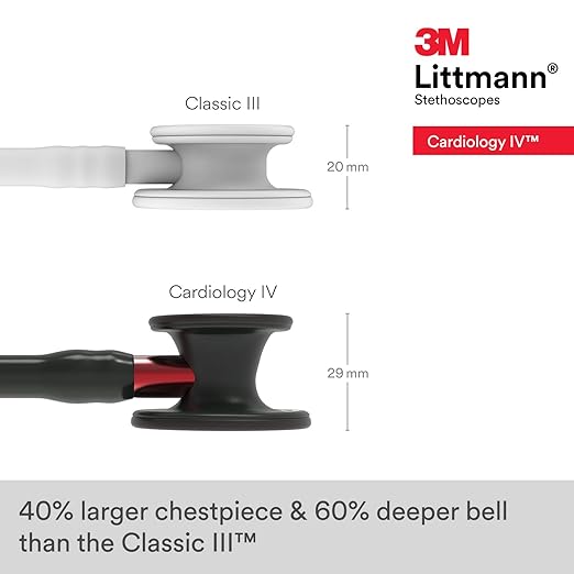 3M™ Littmann® Cardiology IV™ Diagnostic Stethoscope - 6201