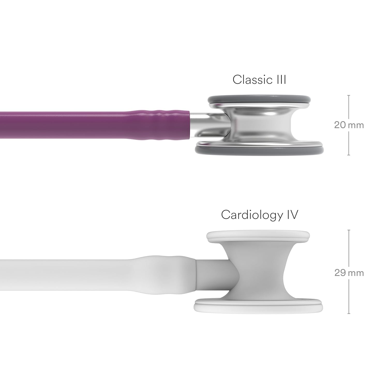 3M™ Littmann® Classic III™ Monitoring Stethoscope, Plum Tube, 27 in, 5831