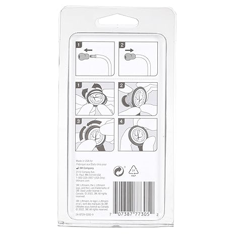 3M™ Littmann® Stethoscope Spare Parts Kit, Lightweight II S.E., Black, 40020