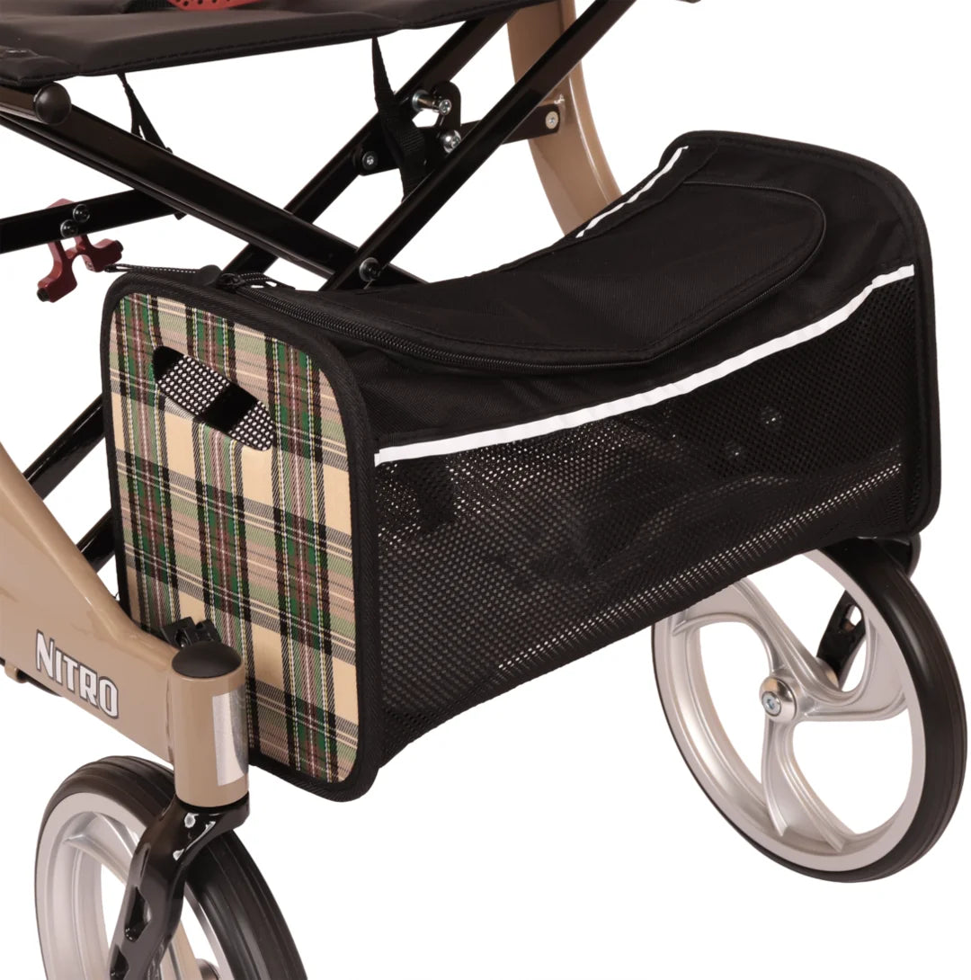 Rollator Nitro Medium (M) champagne