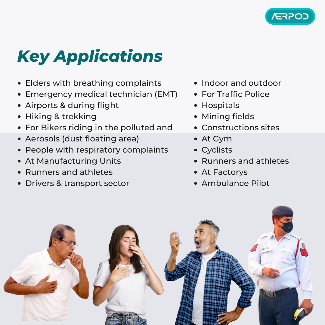 Nano Aerpod - Wearable Air Purifier - Pure Air, Every Breath—Protection for the Immunocompromised