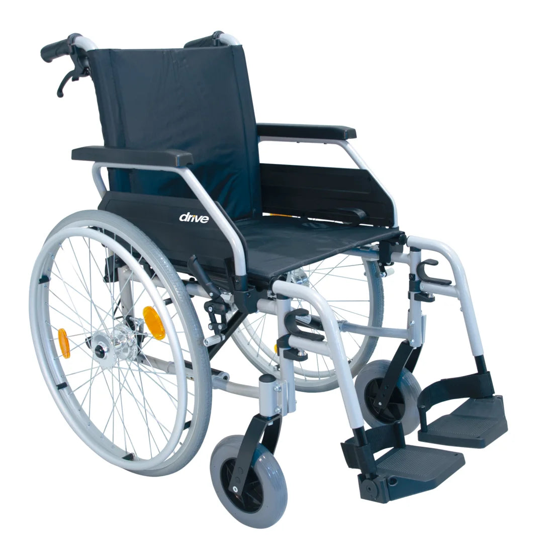 Drive DeVilBliss Aluminium WheelChair Litec 2G 42cm - Elevating Comfort and Mobility