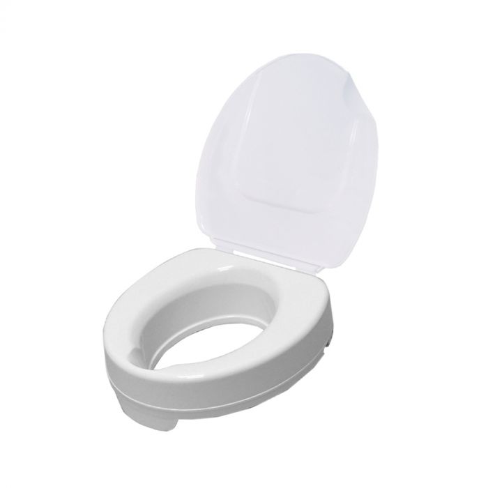 White toilet seat