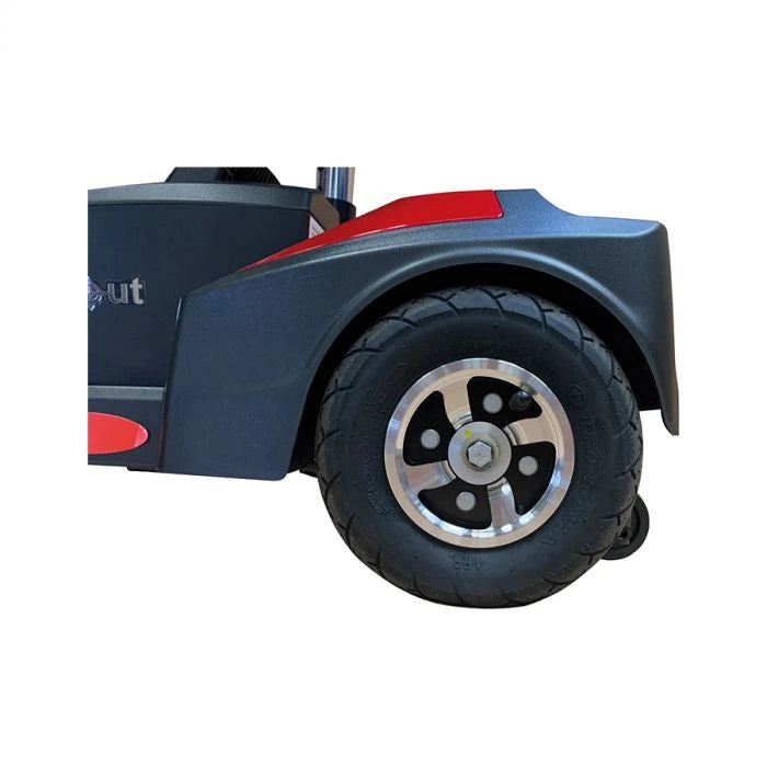 Raven Scout Red Scooter with Air Tires – Superior Comfort & Performance