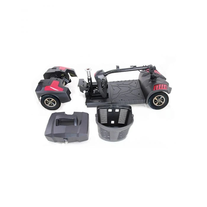Raven Scout Red Scooter with Air Tires – Superior Comfort & Performance