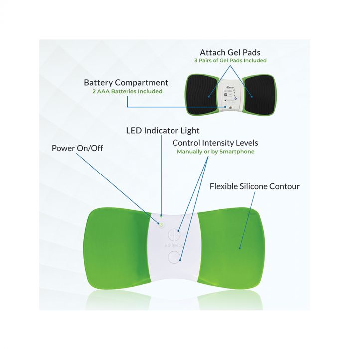 WiTouch Pro Wireless TENS Unit for Back Pain Relief