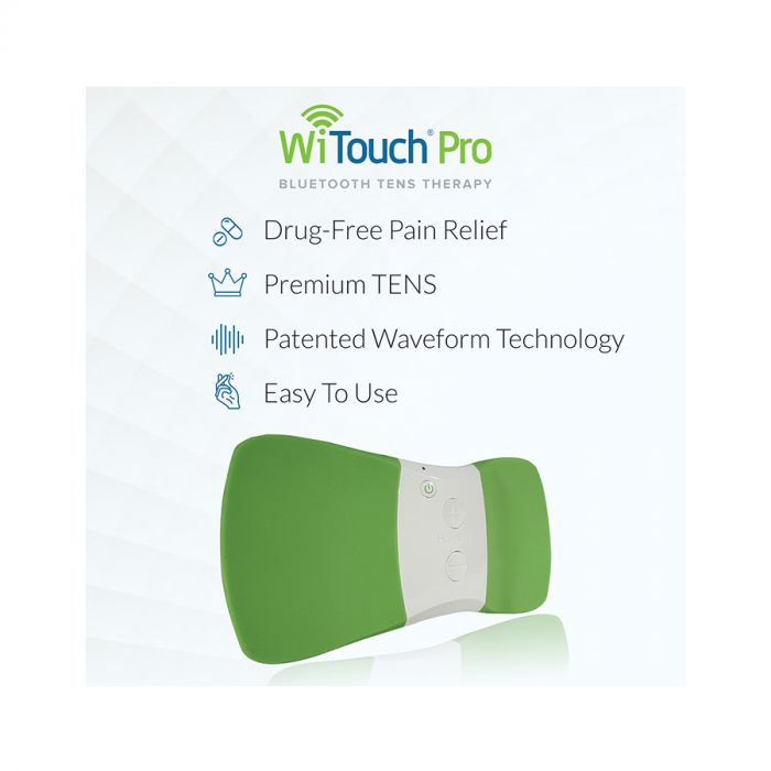 WiTouch Pro Wireless TENS Unit for Back Pain Relief