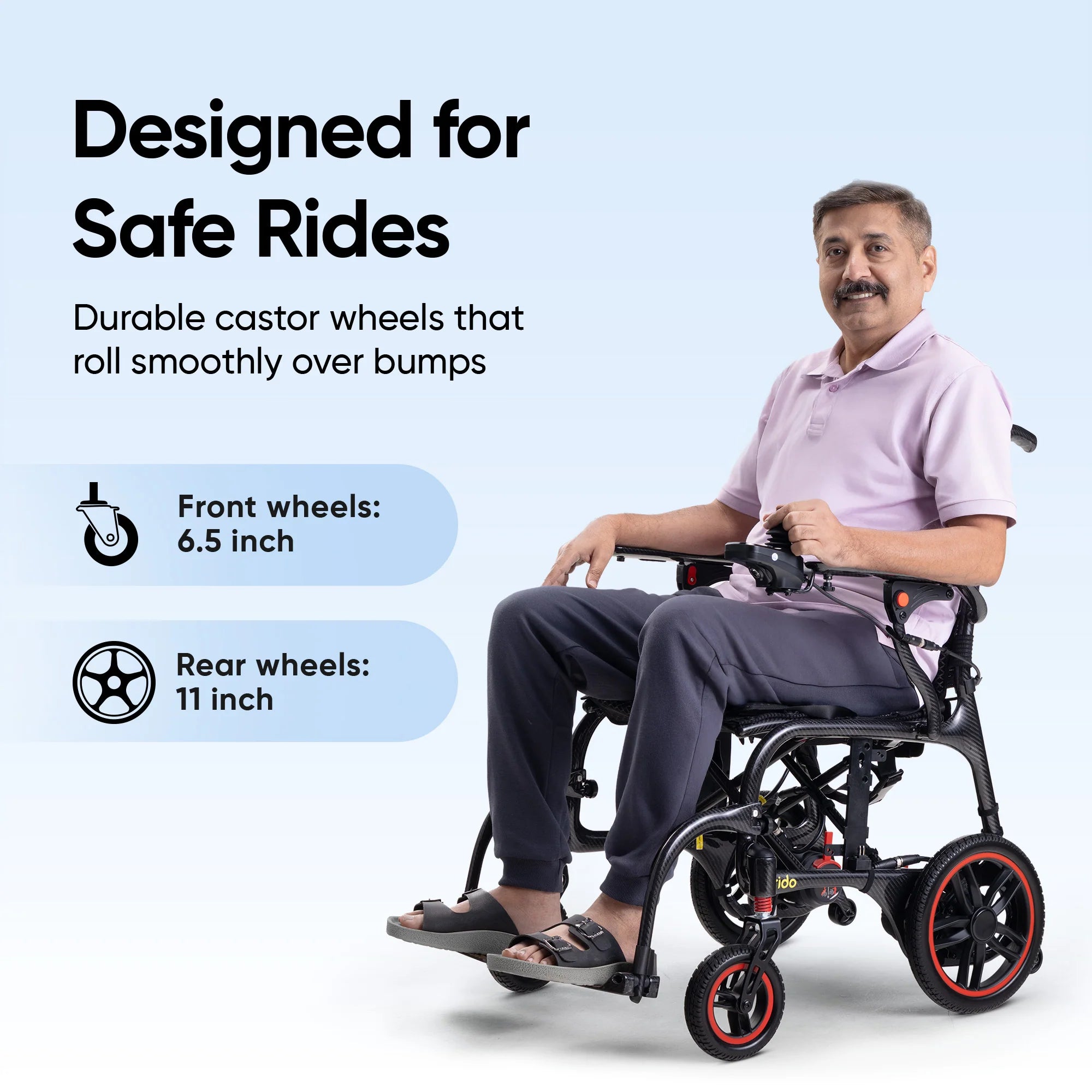 Frido Carbon Fiber X Electric Wheelchair