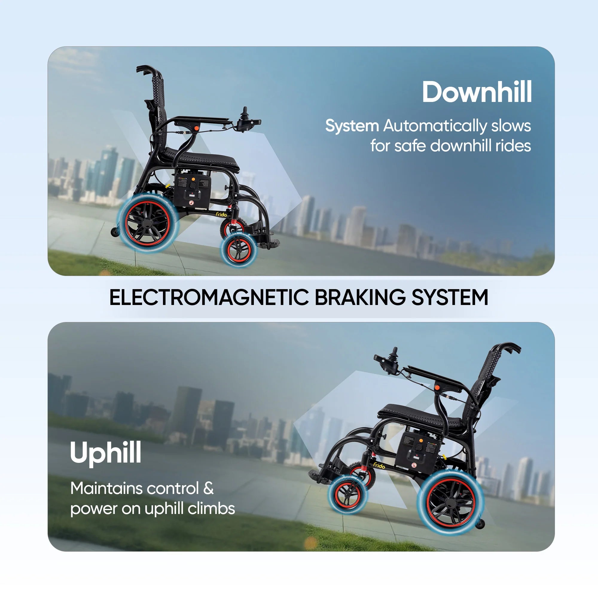 Frido Carbon Fiber X Electric Wheelchair
