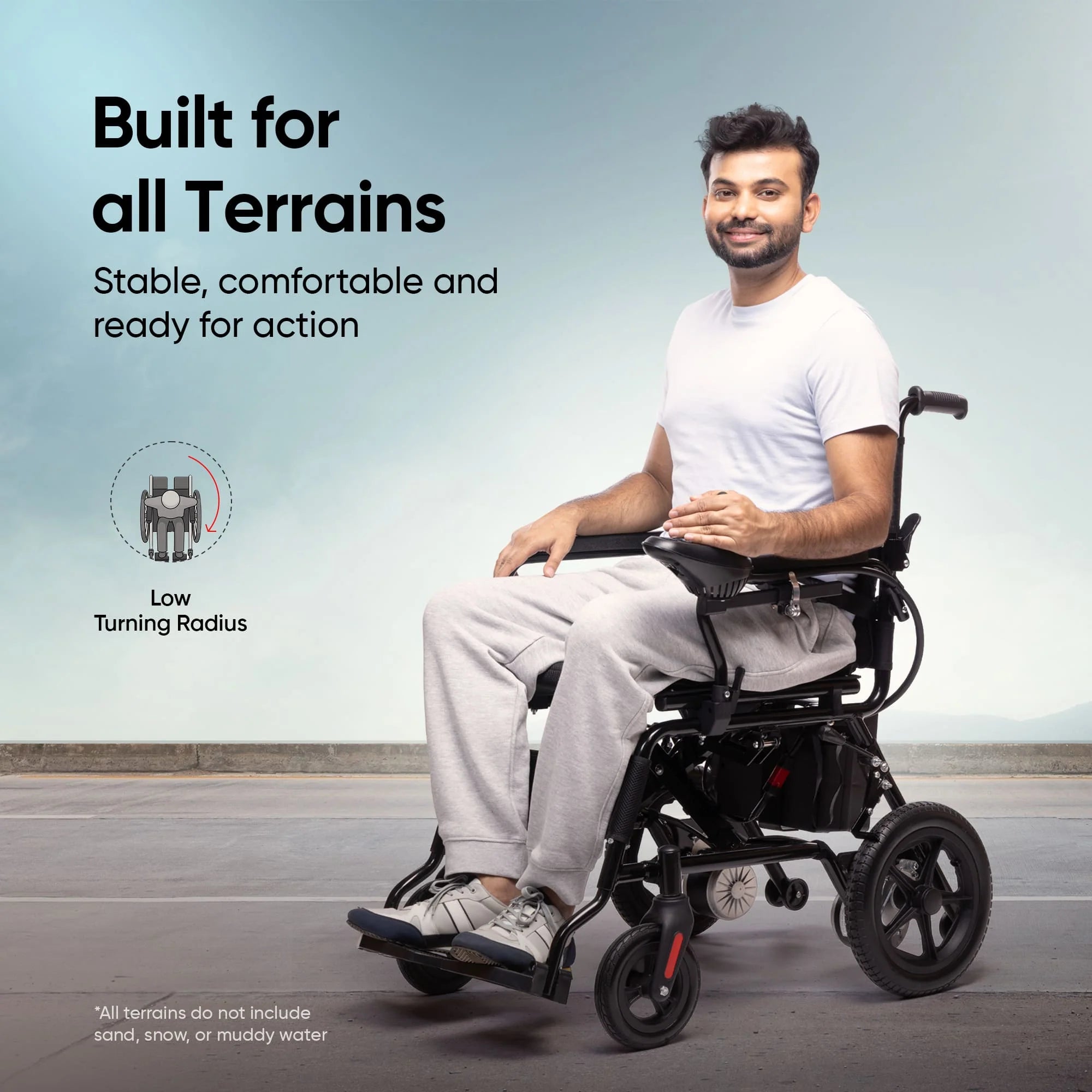 Frido Foldable Electric Wheelchair