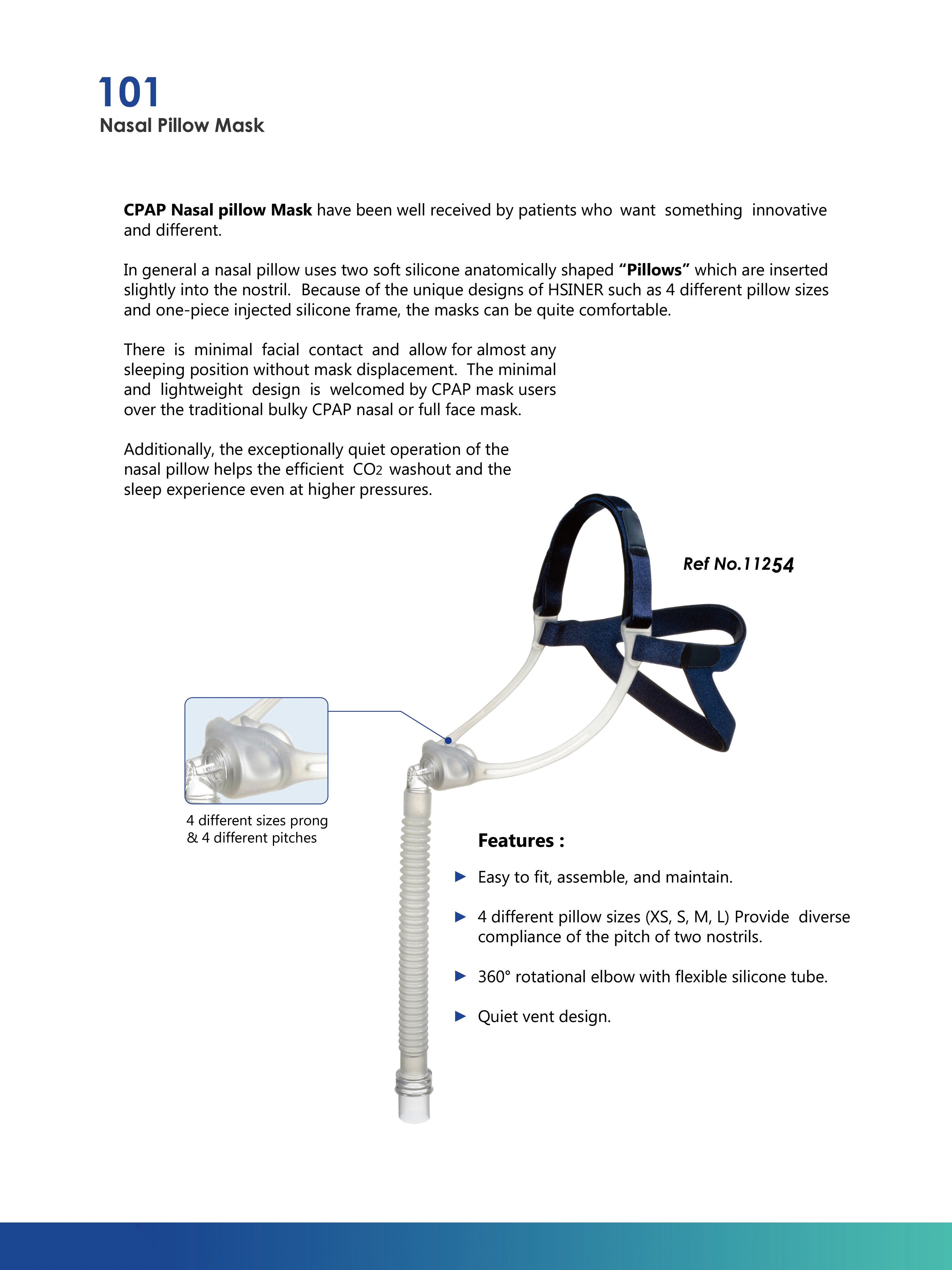 HuRes - 101 Nasal Pillow Mask