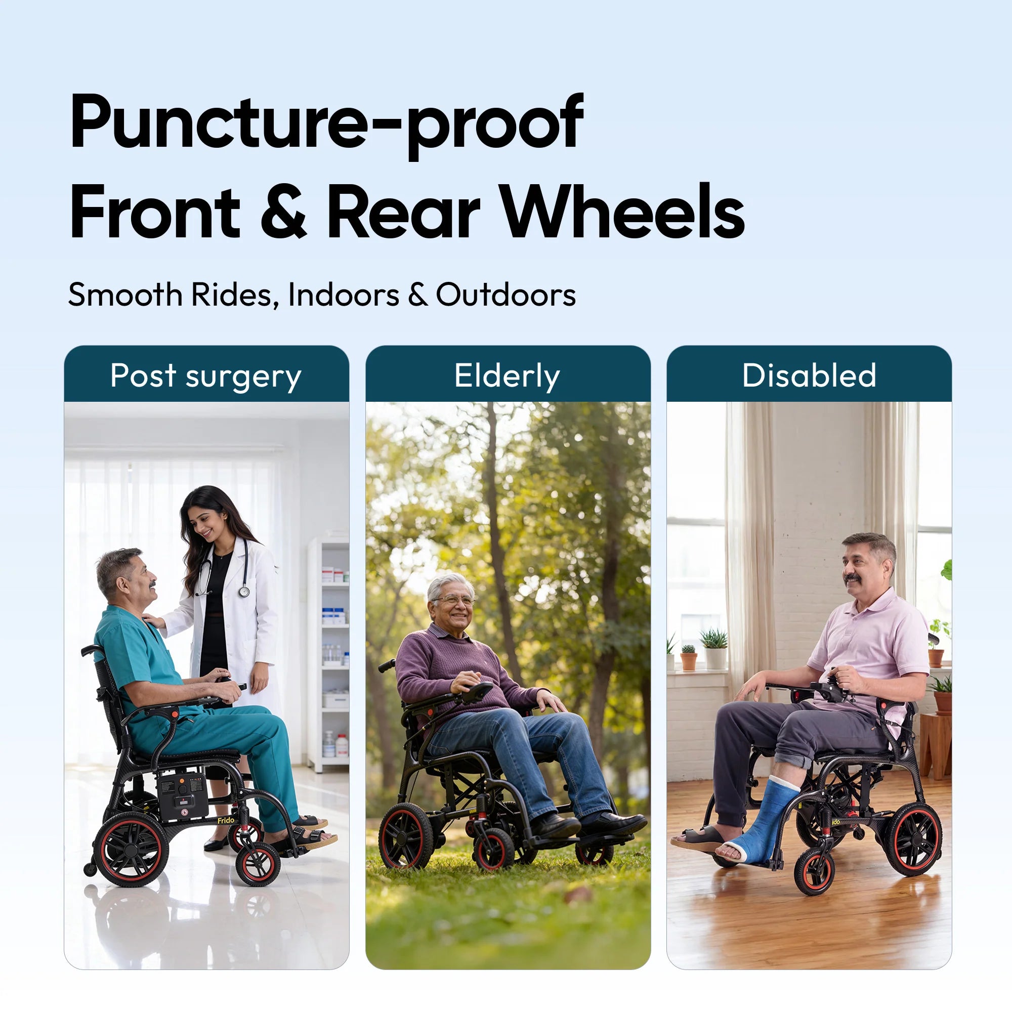 Frido Carbon Fiber X Electric Wheelchair