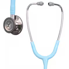 3M Littmann Classic III Monitoring Stethoscope – Marine Blue Satin Finish, Stainless Chestpiece, 5912C