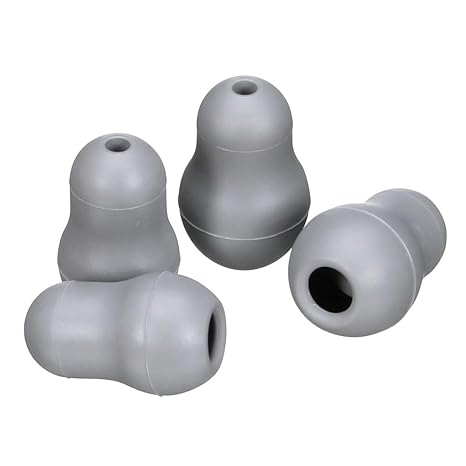 3M™ Littmann® Stethoscope Spare Parts Kit, Snap Tight Soft-Sealing Eartips, Grey, Large and Small, 40002