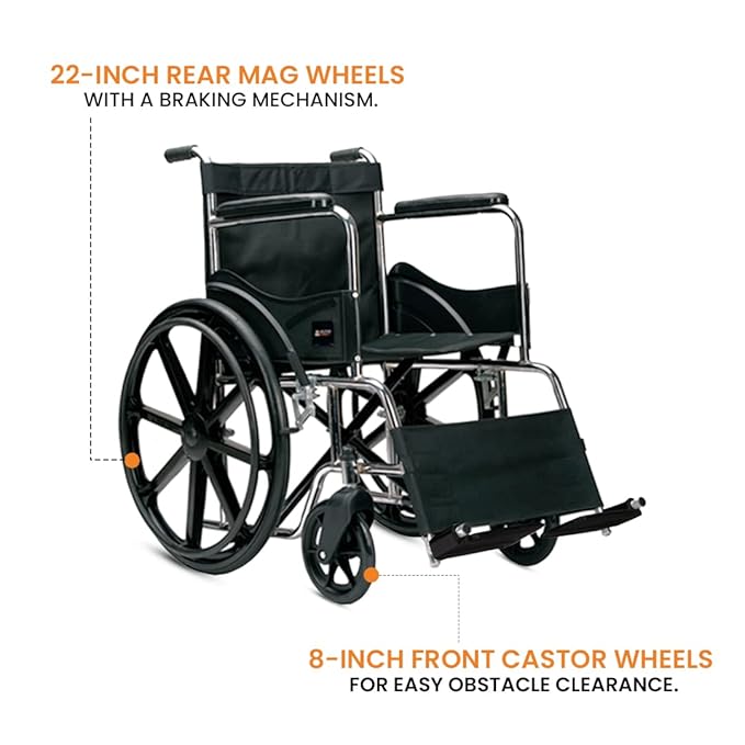 Frido FSS100  Foldable Wheelchair-Manual