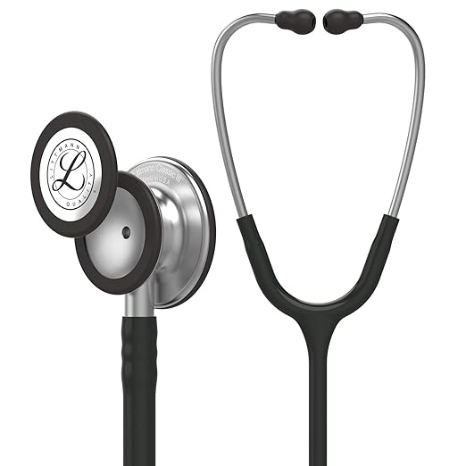 3M™ Littmann® Classic III™ Monitoring Stethoscope, Black Tube, 27 in, 5620