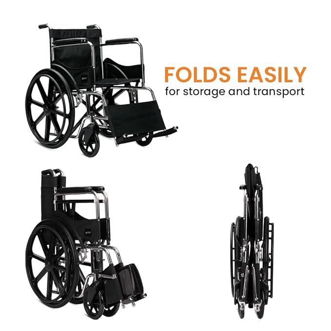 Frido FSS100  Foldable Wheelchair-Manual