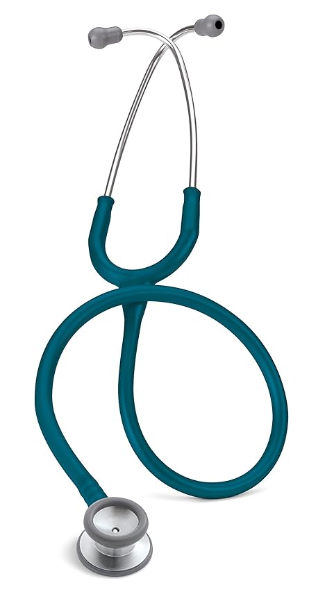 3M™ Littmann® Classic II Pediatric Stethoscope, Caribbean Blue Tube, 28 in, 2119