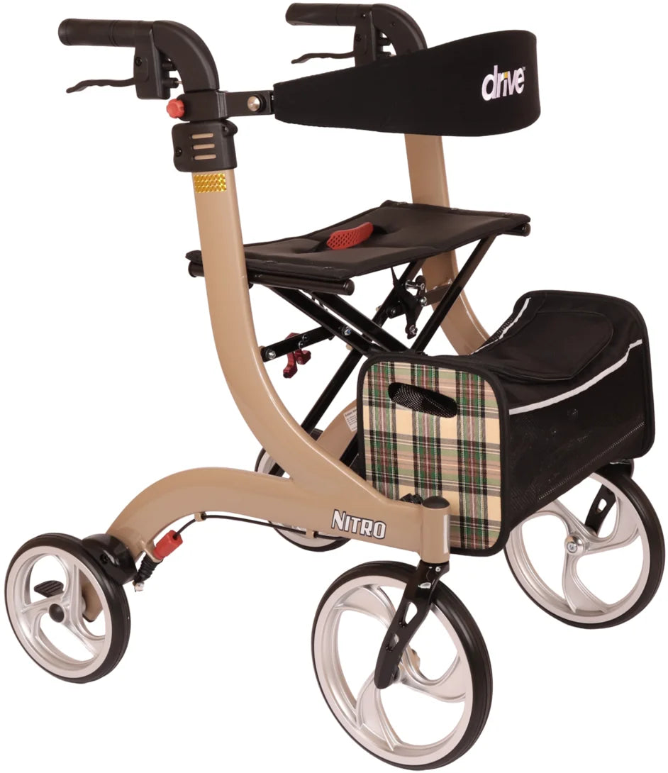 Rollator Nitro Medium (M) champagne