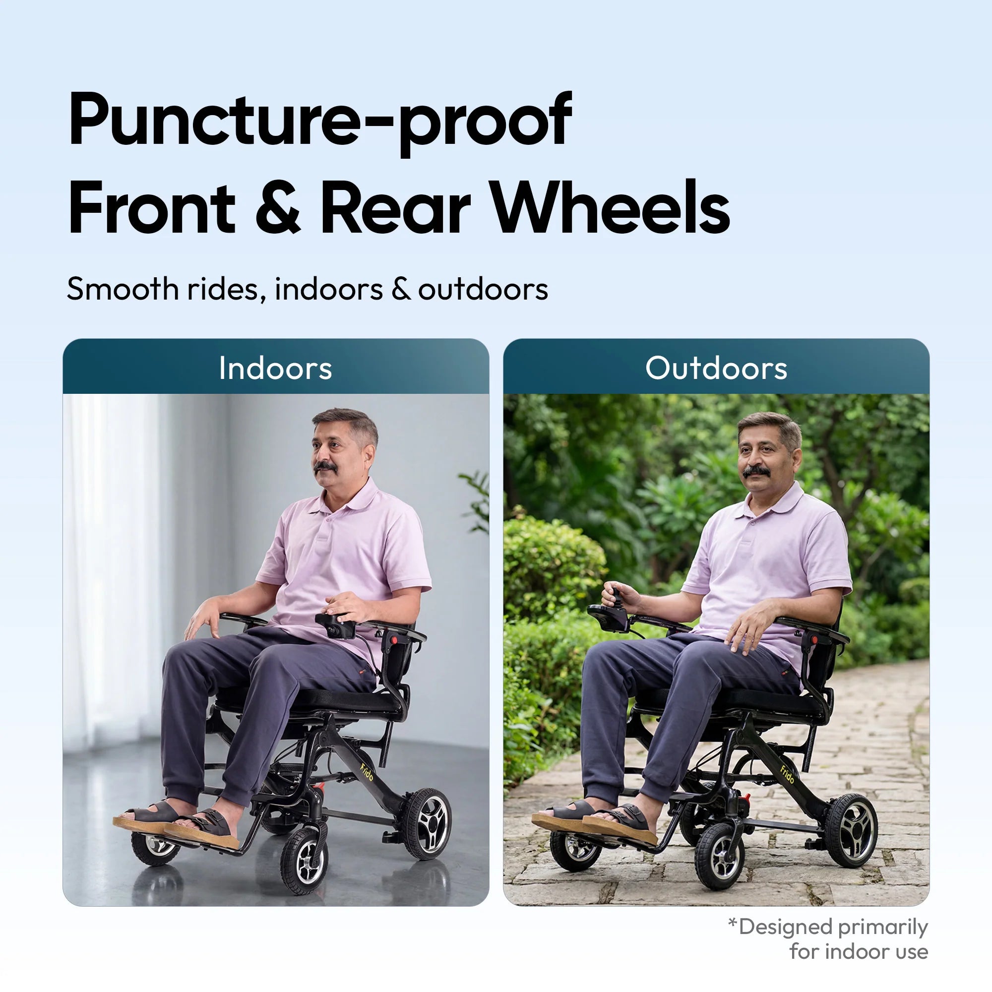 Frido Carbon Fiber Electric Wheelchair