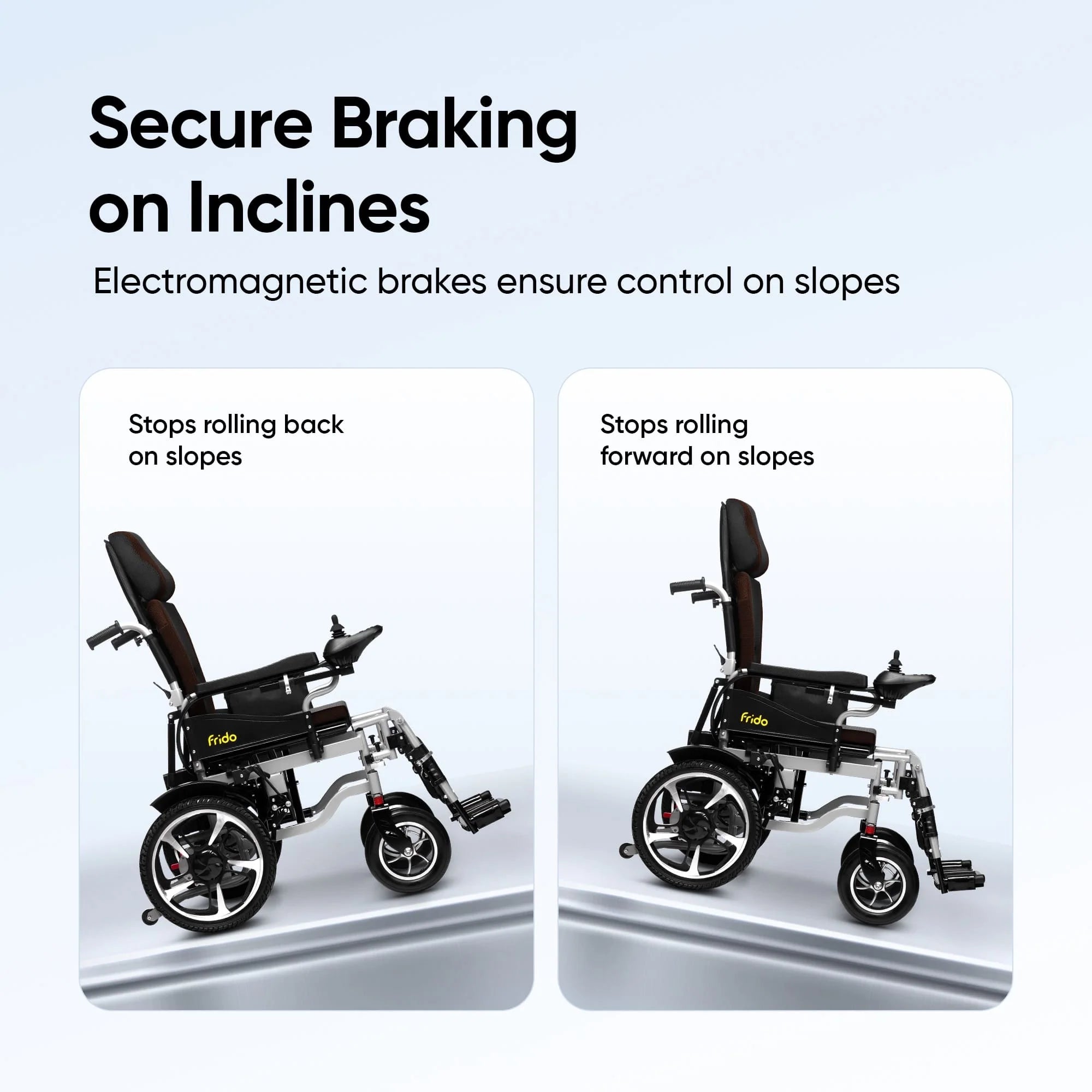 Frido Heavy Duty Recliner Electric Wheelchair