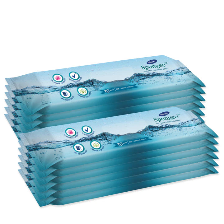 Romsons Dignity Spongee Body Wipes
