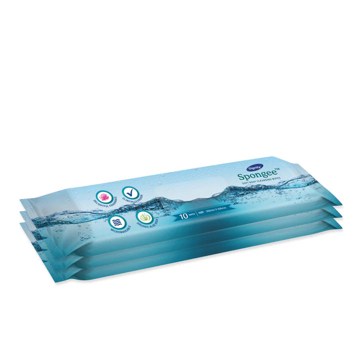 Romsons Dignity Spongee Body Wipes