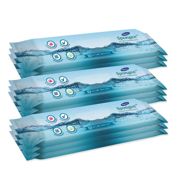 Romsons Dignity Spongee Body Wipes