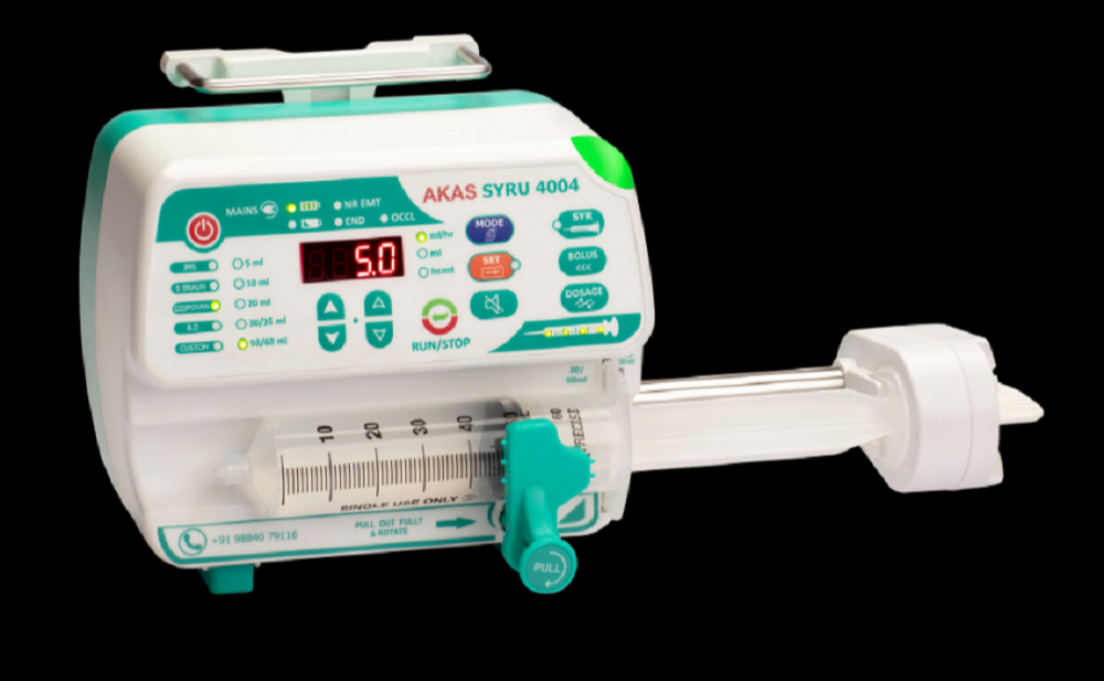 AKAS INFUSIONS - Syru 4004 Syringe Infusion Pump