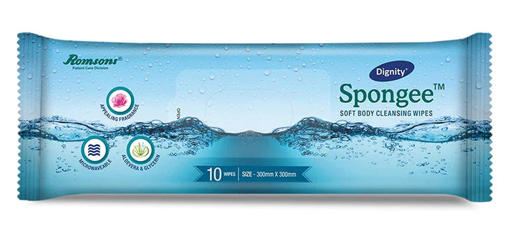 Romsons Dignity Spongee Body Wipes