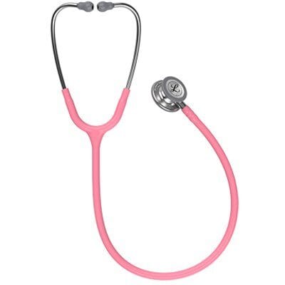 3M™ Littmann® Classic III™ Monitoring Stethoscope, Pearl Pink Tube, 27 in, 5633