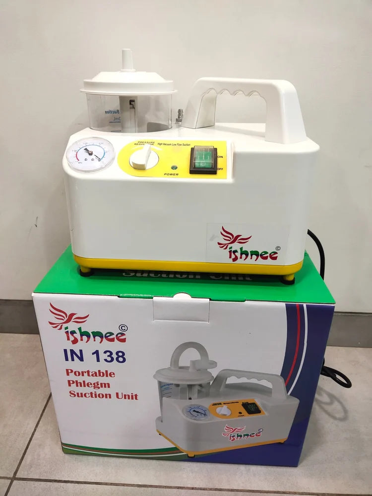 Ishnee Portable Phlegm Suction Unit - IN 138