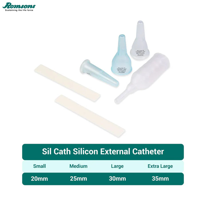 Romsons Sil Cath - Silicon External Catheter