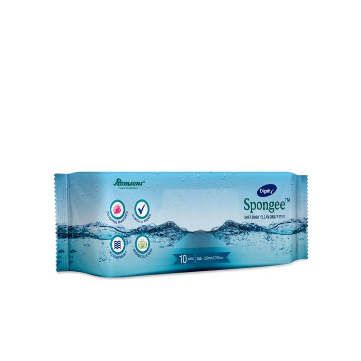 Romsons Dignity Spongee Body Wipes