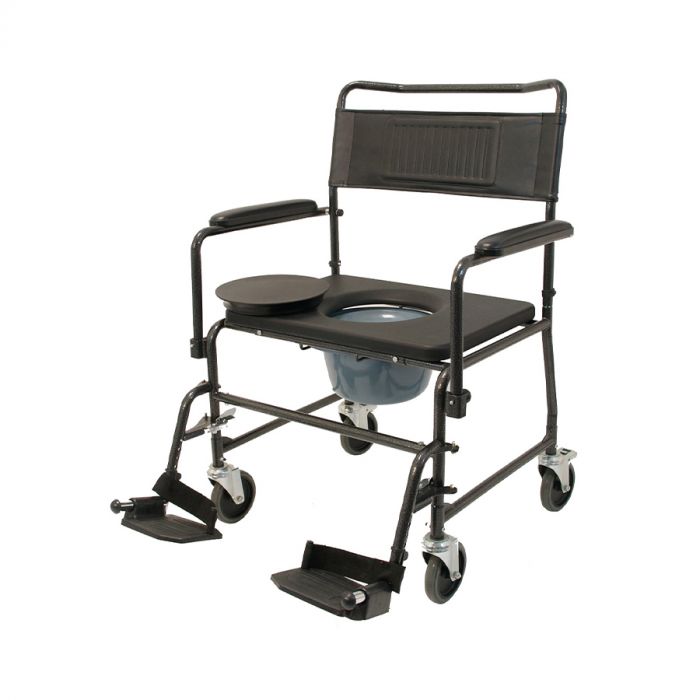 Drive DeVilBliss Wheeled commode chair TRS 200 XXL Anthracite