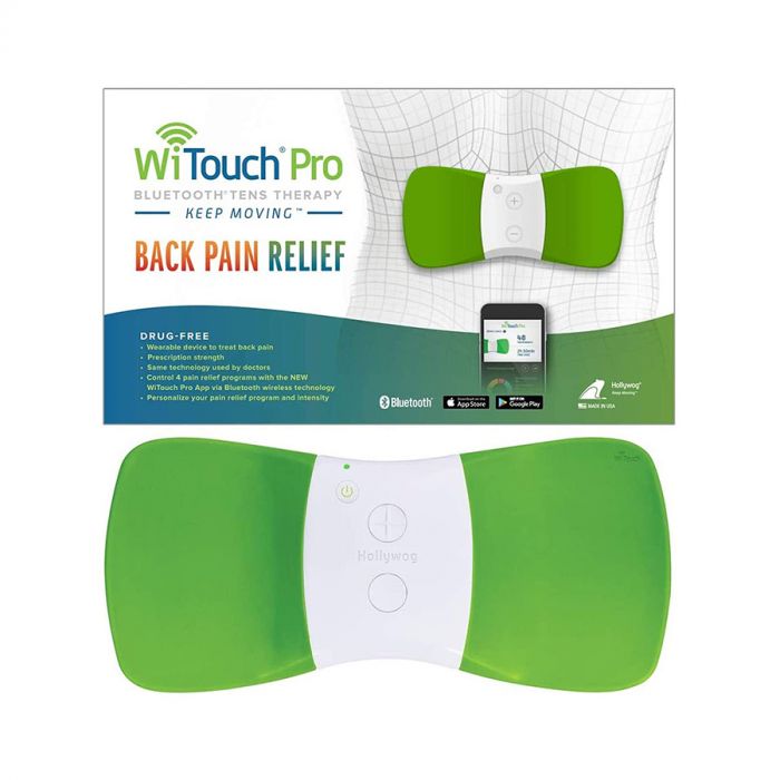 WiTouch Pro Wireless TENS Unit for Back Pain Relief